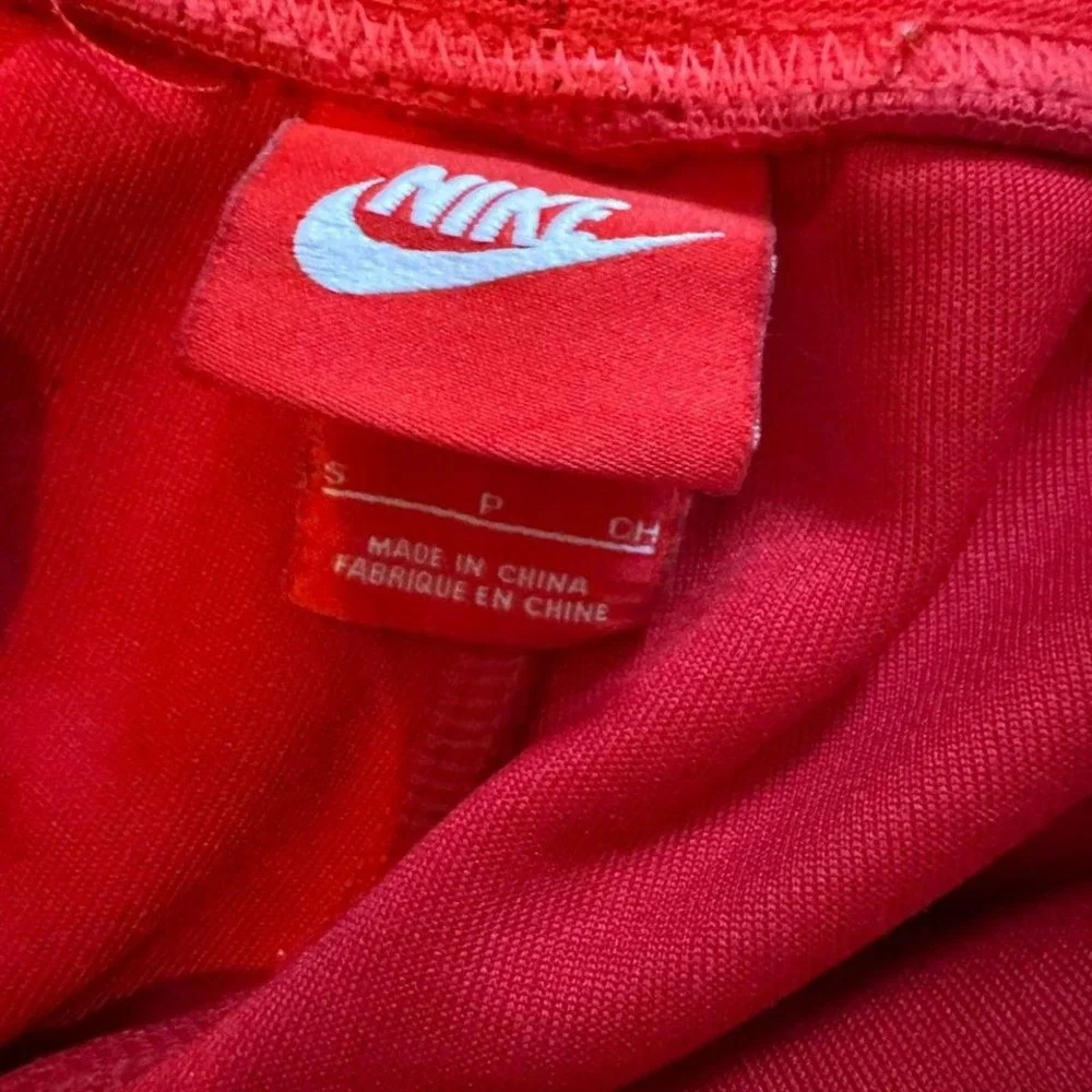 Nike Red Taped Logo Track Pants Mens Streetwear Joggers AR4912-657 Small